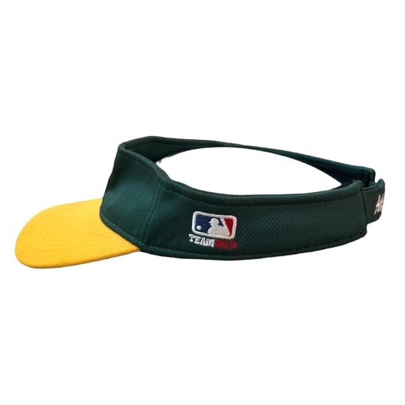 Oakland Athletics A's Team MLB Embroidered OC Sport Visor Hat Cap Strapback - Picture 3 of 6
